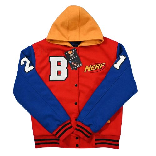 Hooded Varsity Jacket