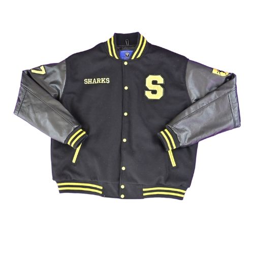 denim varsity jacket