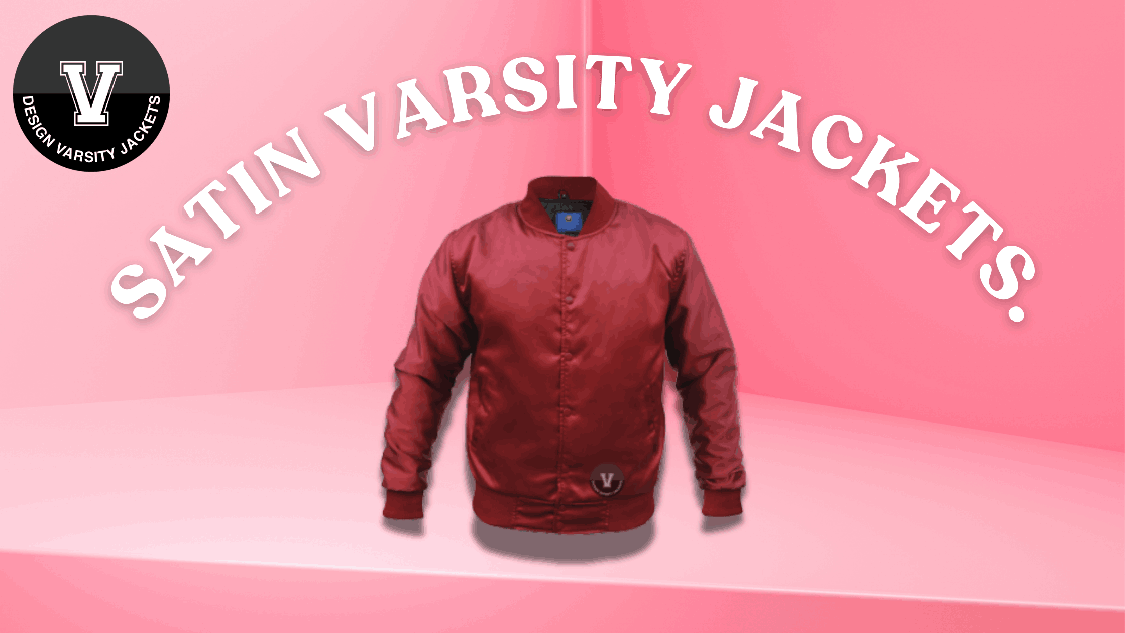 Satin Letterman Jacket