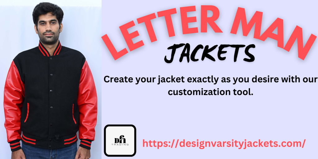 Men Letterman Jackets Cotton Fleece