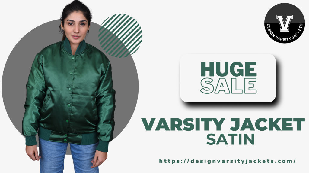Blank Satin Varsity Jackets