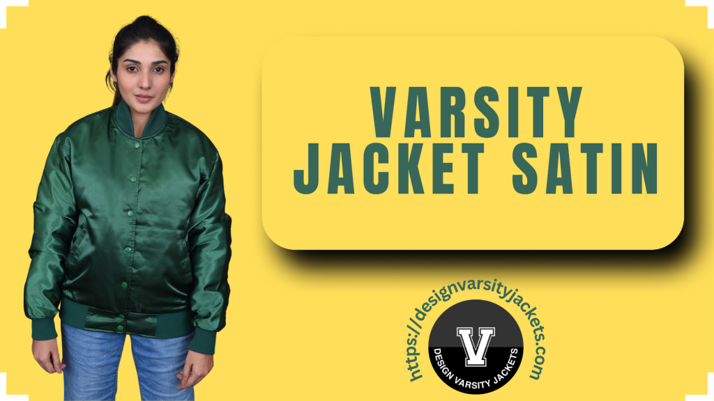 Blank Satin Varsity Jackets