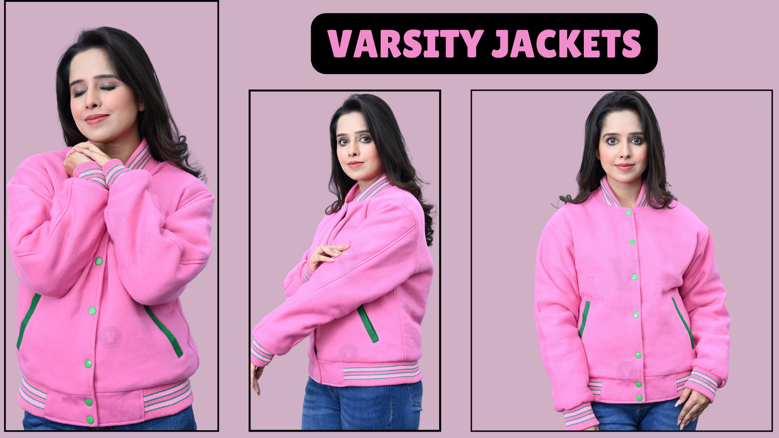 Wool Varsity Jacket Women