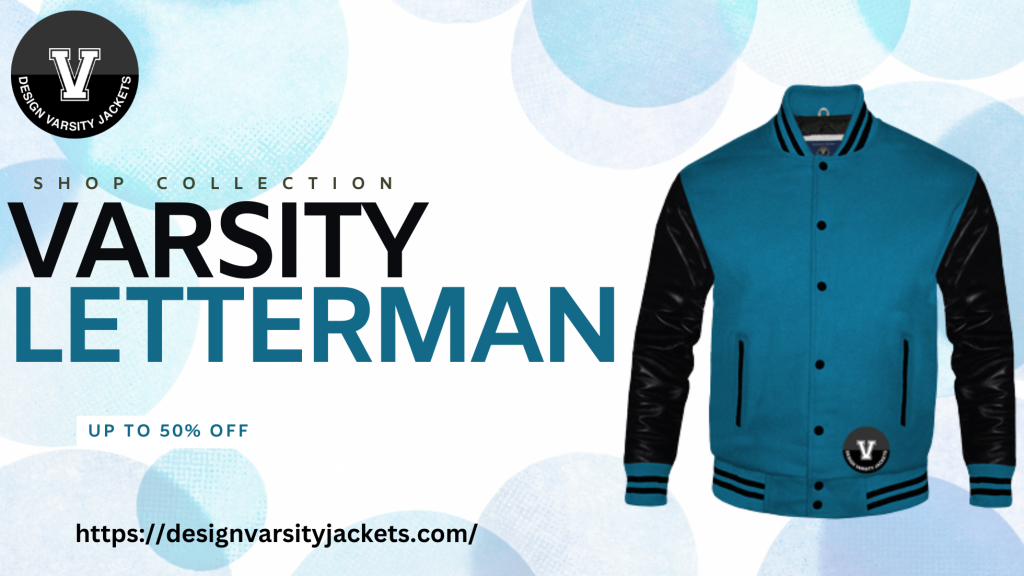 Custom Varsity Jackets for men red and white