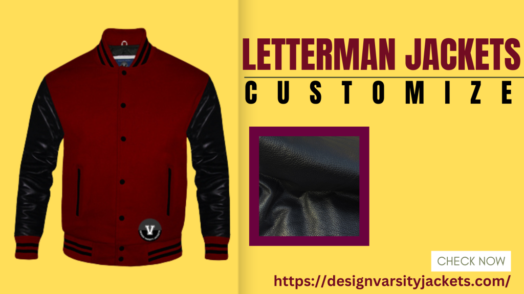 Women Varsity Jackets Wool Leather