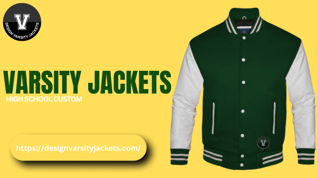 Custom Varsity Jackets for men red and white