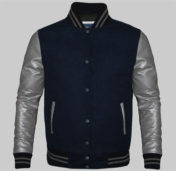 Women Varsity Jacket Black