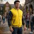 Yellow Varsity Jackets Cotton