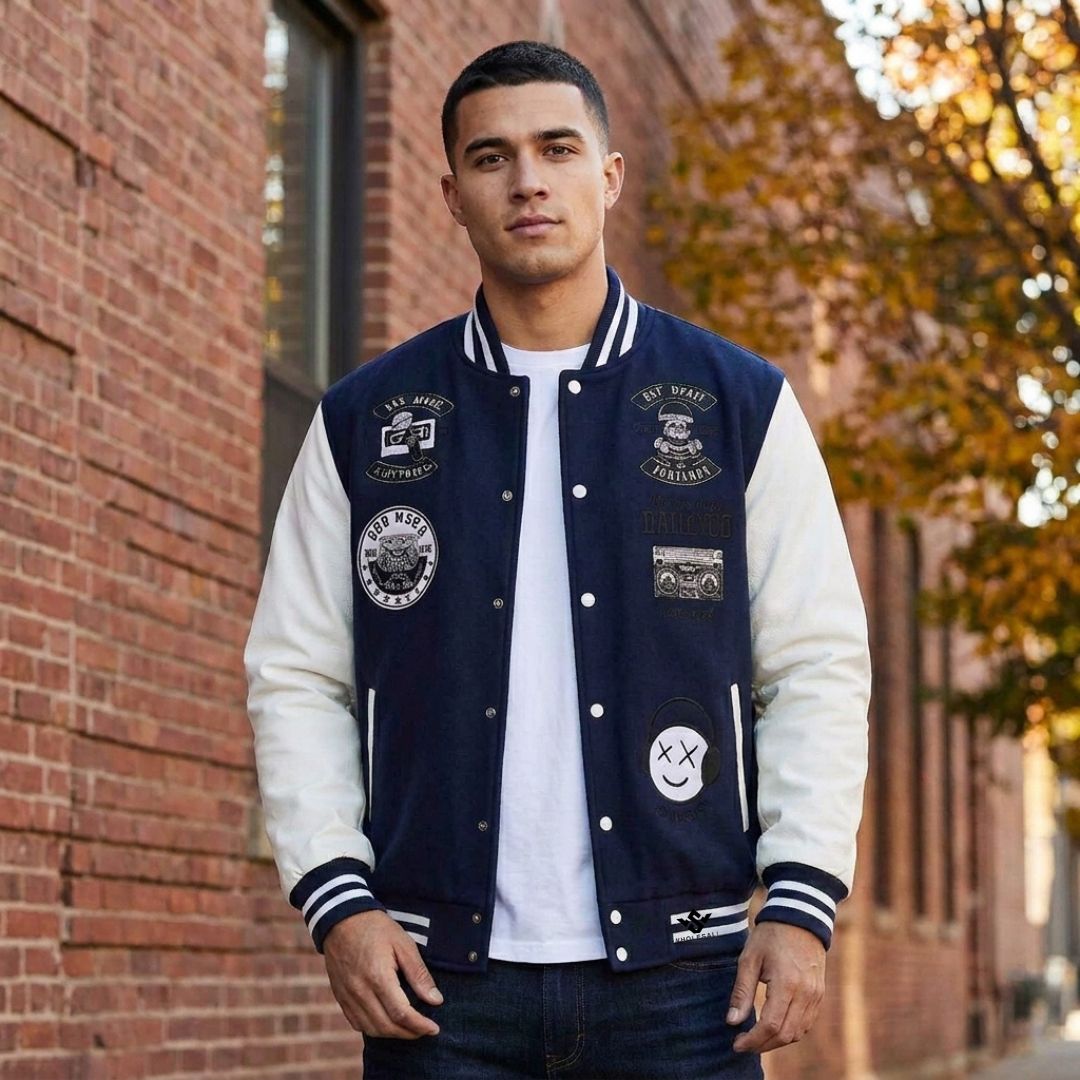 High-Quality Professional Wool Letterman Jackets With Printing