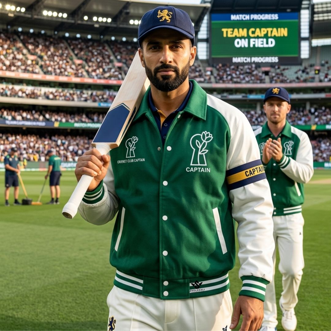 Cricket Varsity Jackets for Team