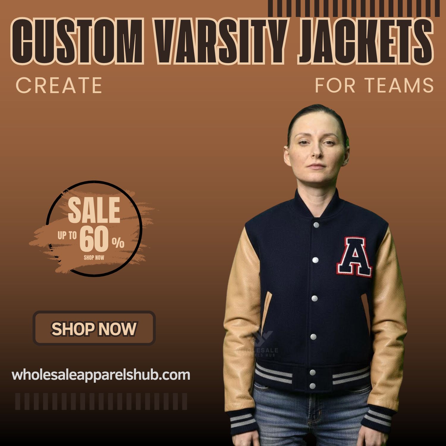 create custom varsity jackets for teams