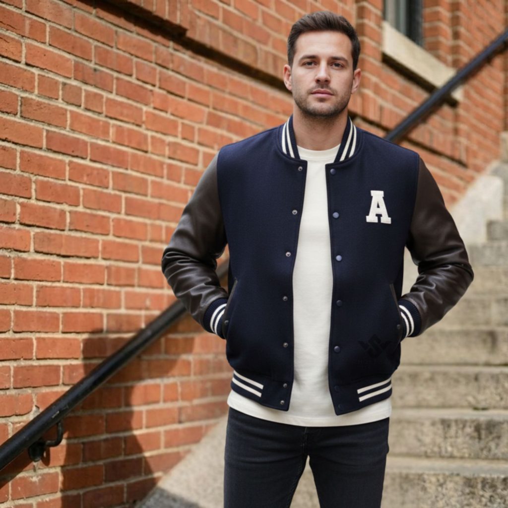 Varsity Jackets For Men Minimal Designs