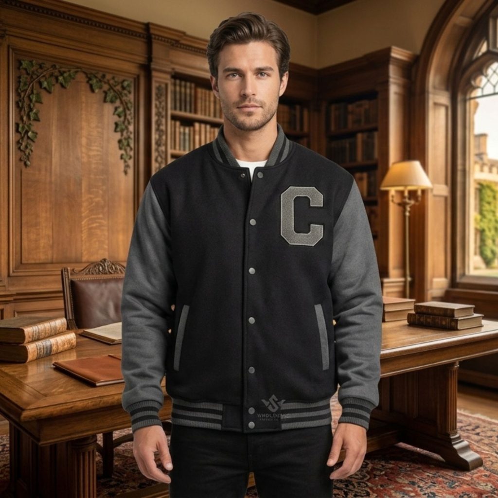Slim Fit Varsity Jackets For Athletic Build Slim Fit Varsity Jackets For Athletic Build