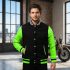 Green And Black Varsity Jackets For Teams
