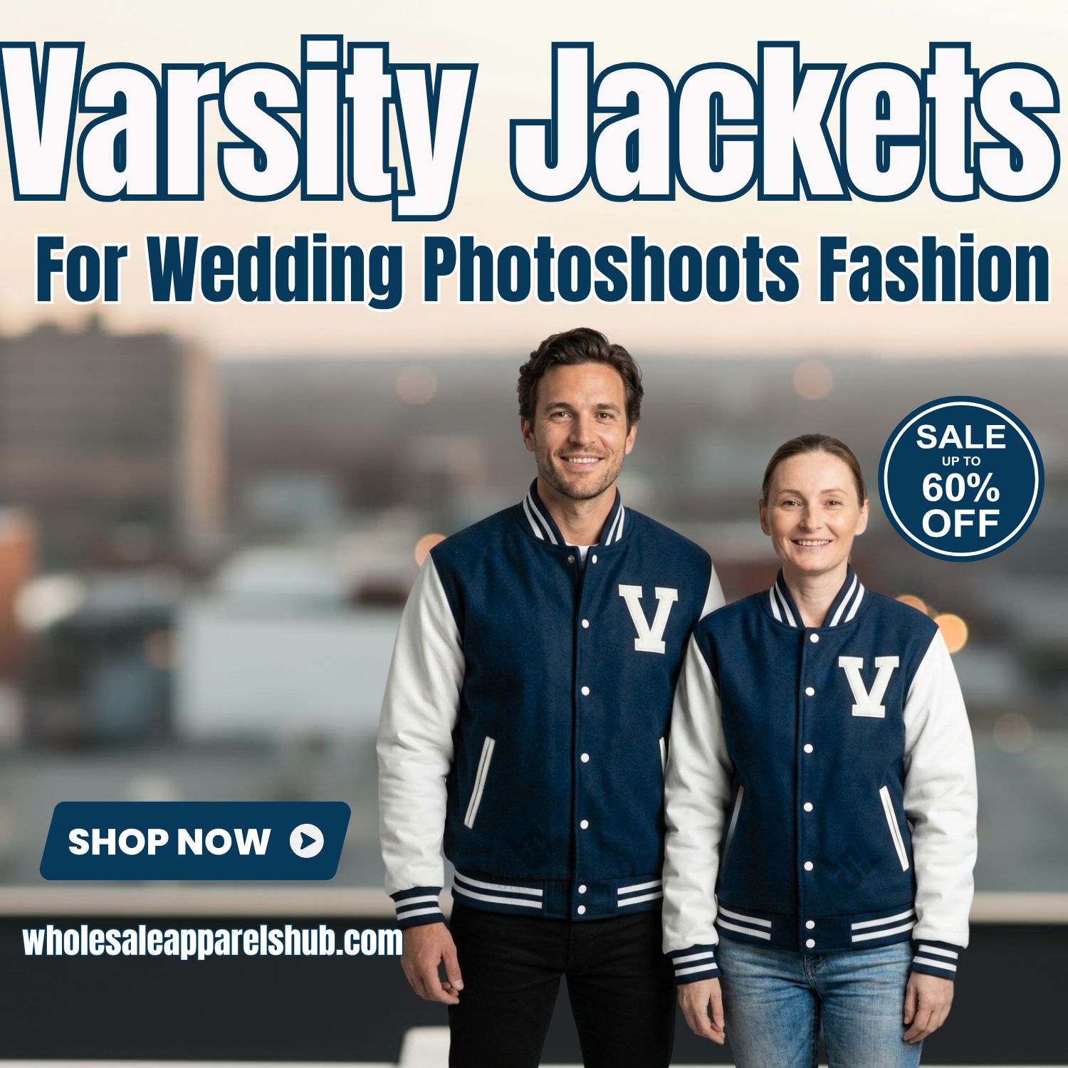 varsity jackets for wedding photoshoots fashion