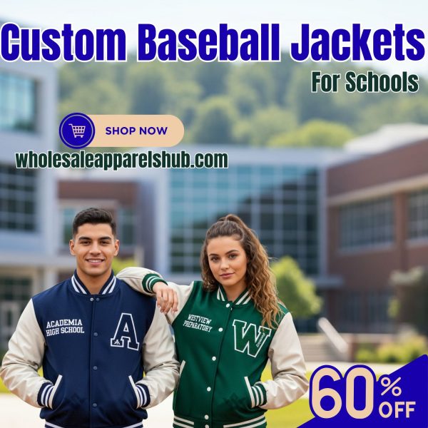 Custom Baseball Jackets For Schools