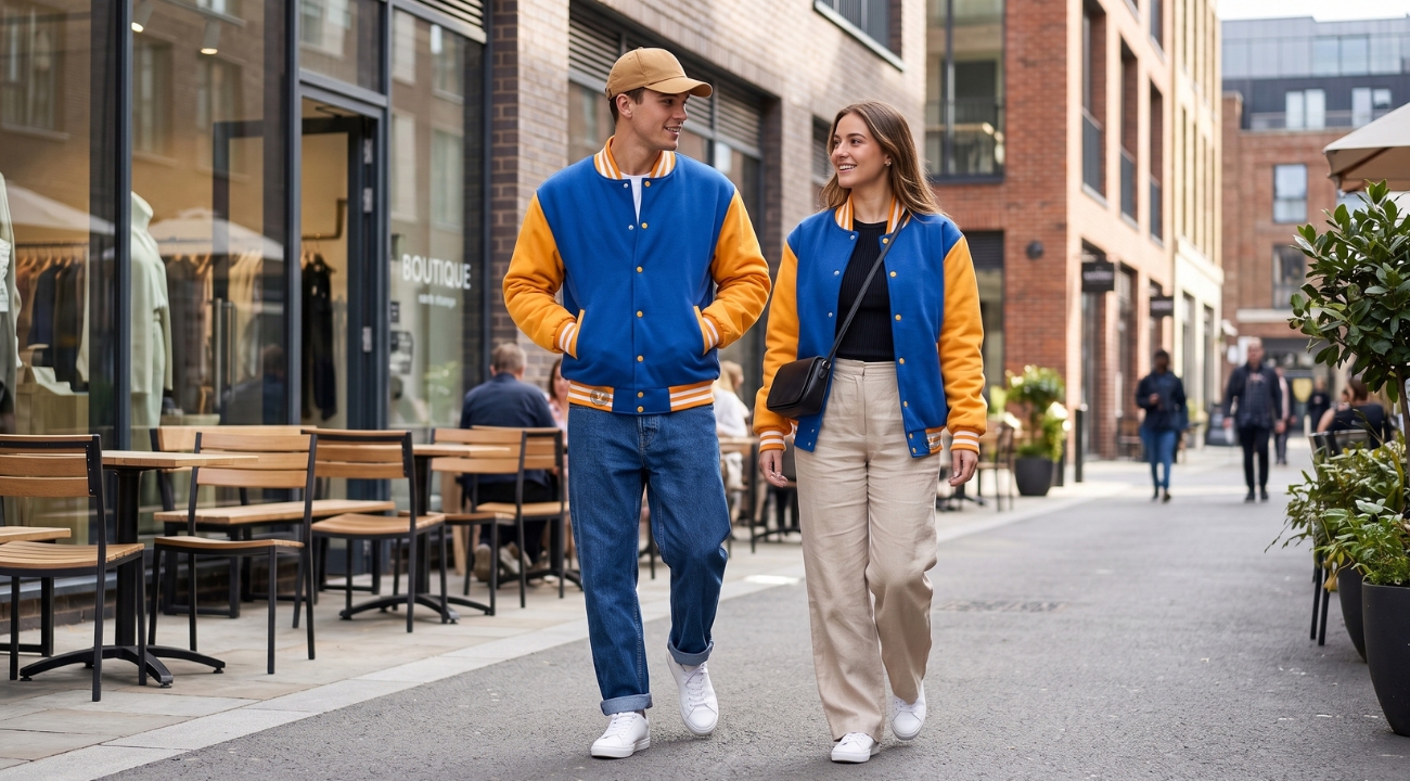 Cotton Baseball Jackets For Men And Women