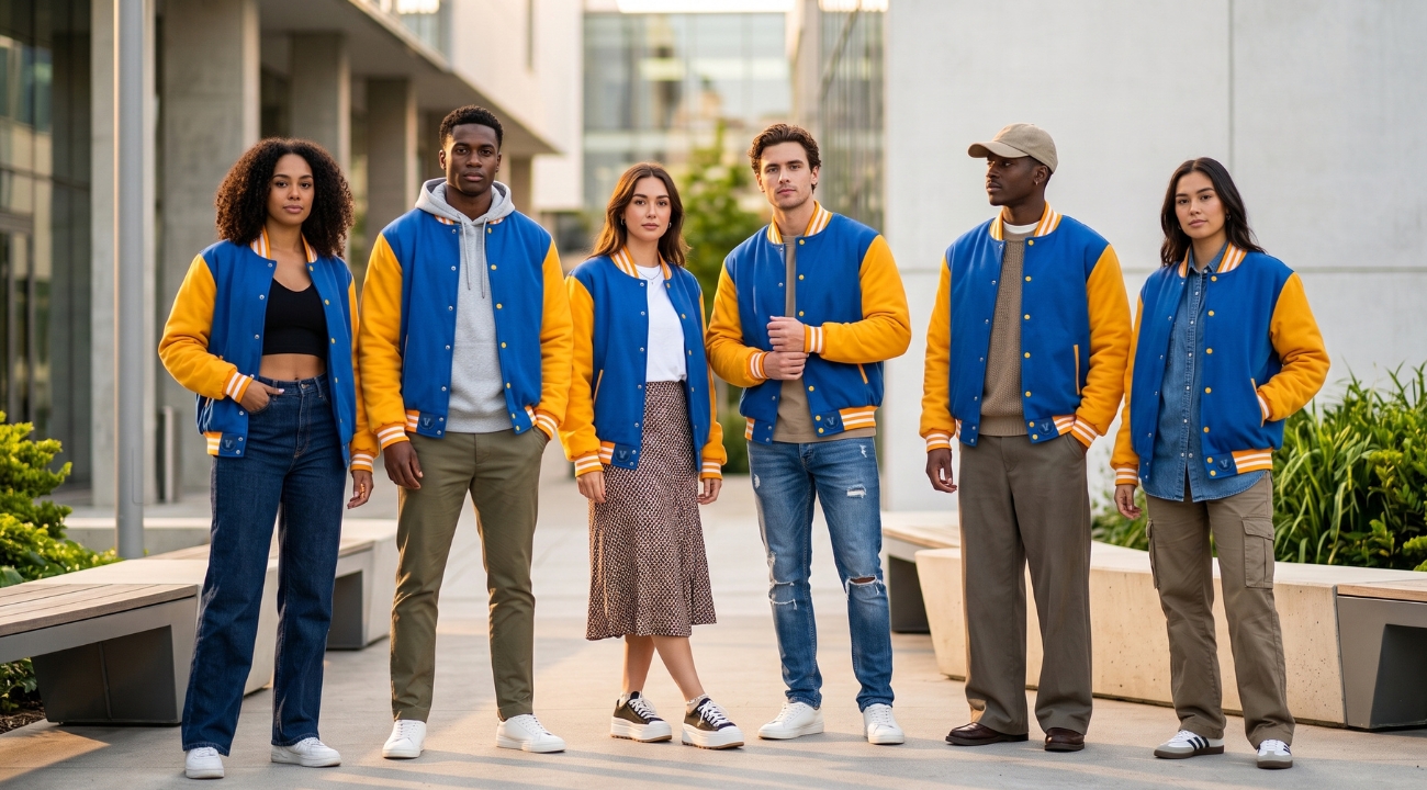 Cotton Baseball Jackets For Men And Women