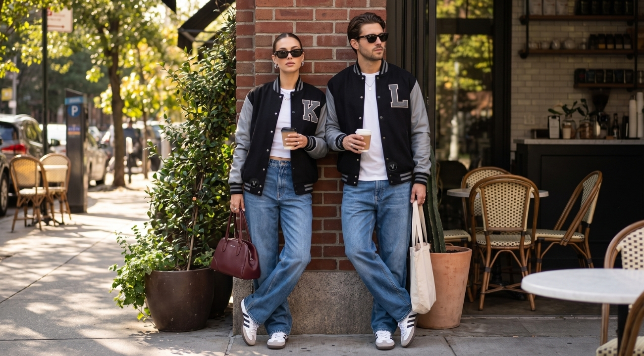 Custom Design Varsity Jackets for Couples