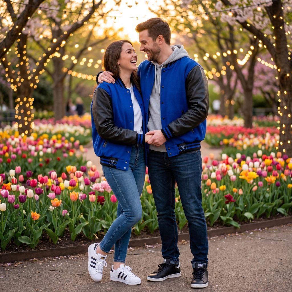Varsity Jackets With Adidas Sneakers Varsity Jackets With Adidas Sneakers