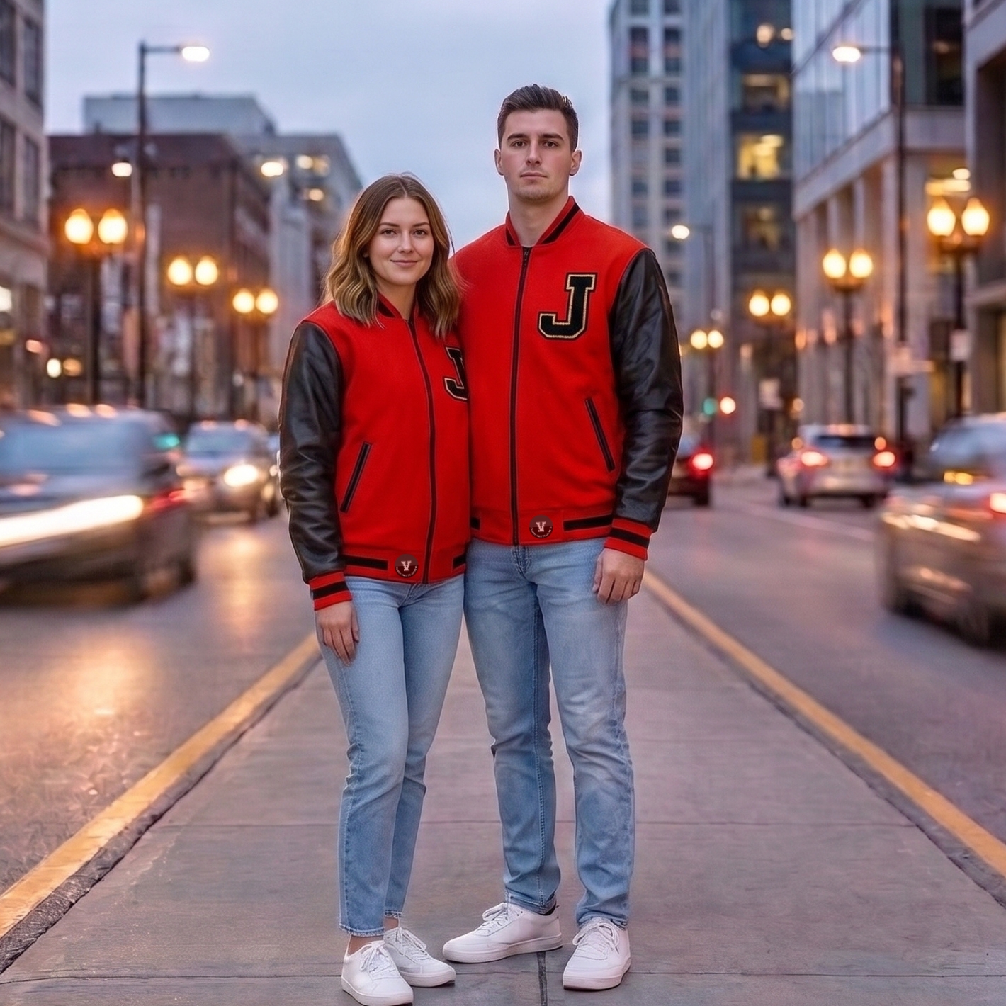 Cropped Varsity Jacket Premium