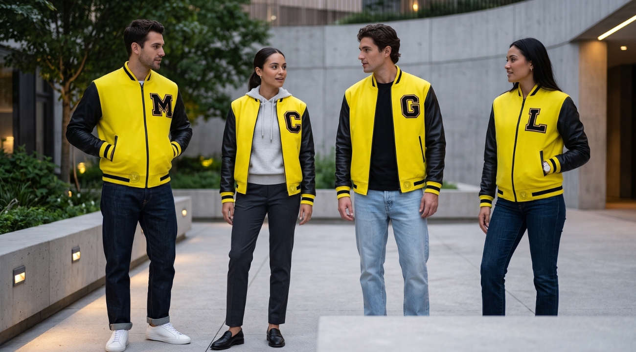 Stylish Wool Leather Varsity Jackets