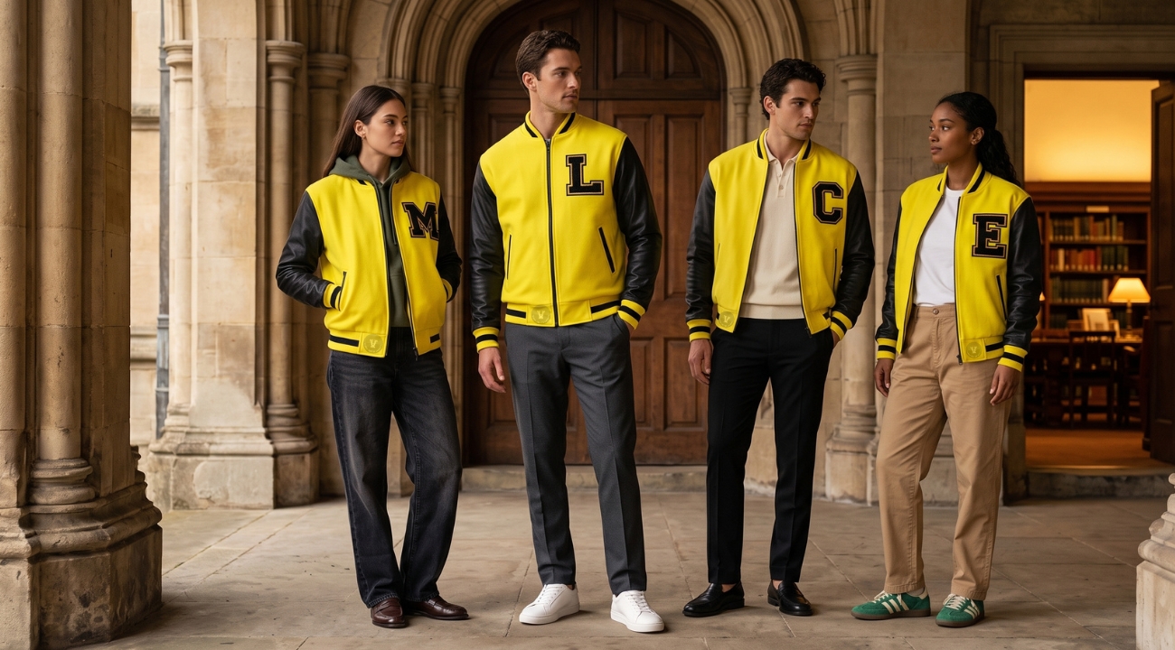 Stylish Wool Leather Varsity Jackets