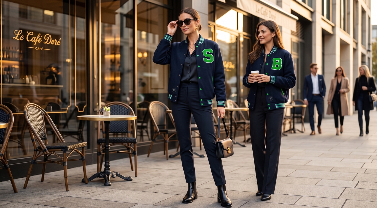 Varsity Jackets For Women Outfits
