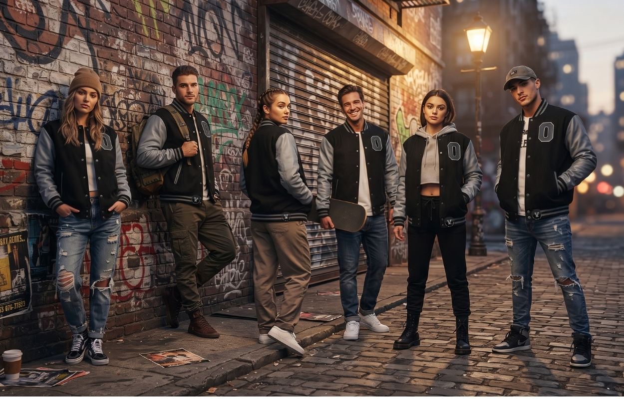 Varsity Jackets Streetwear Style