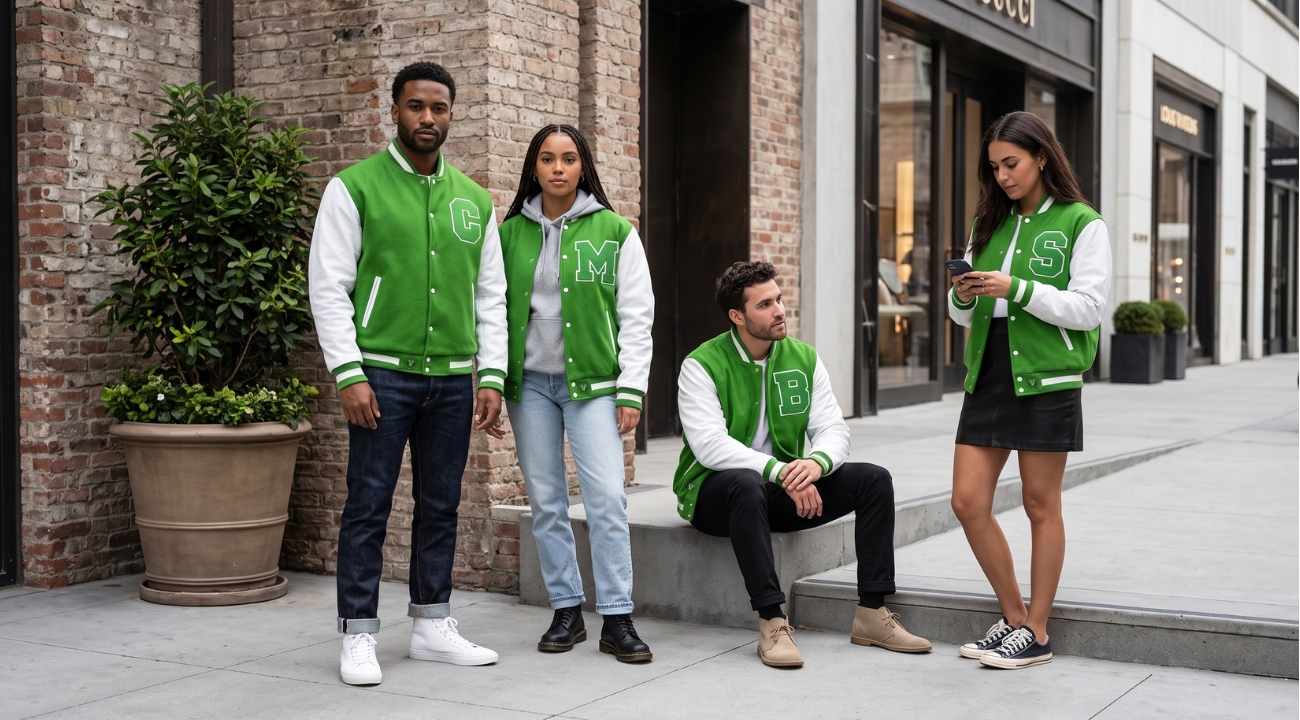 Varsity Jackets for Wool Leather