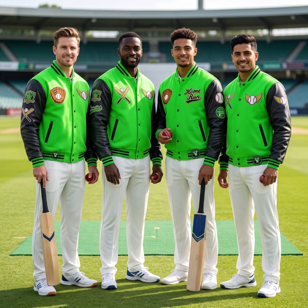 Cricket Baseball Jackets For Teams