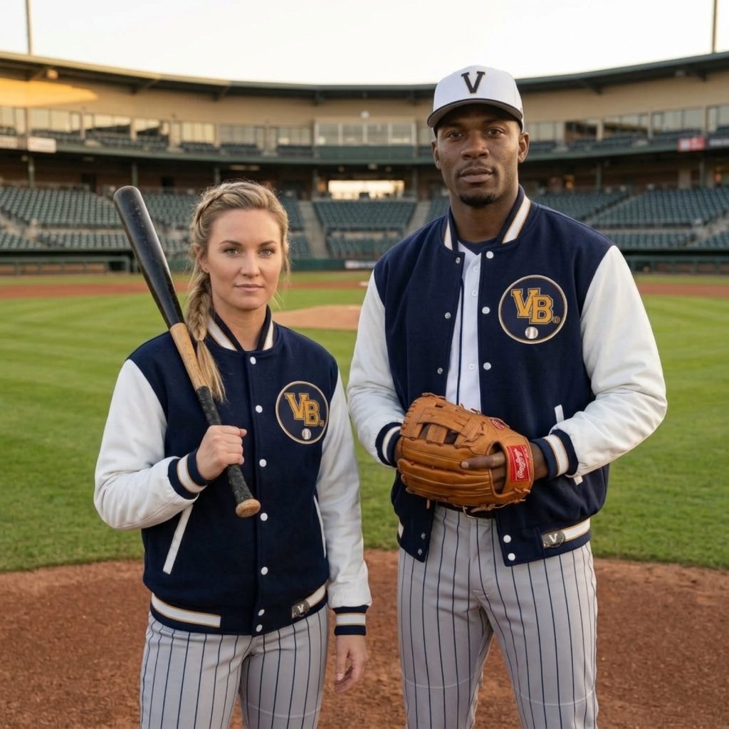 Custom Baseball Jackets With Embroidery