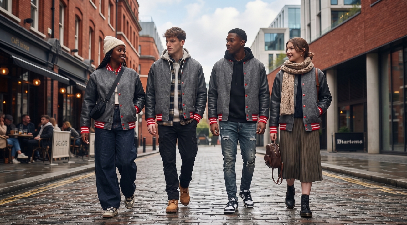 Varsity Jackets Streetwear Fashion in UK
