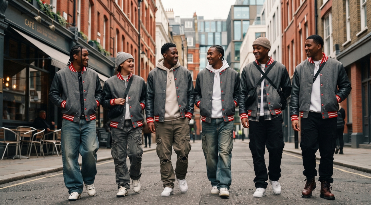 Varsity Jackets Streetwear Fashion in UK