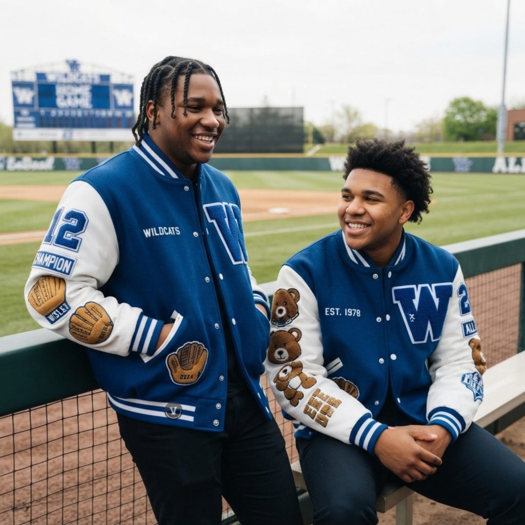baseball jackets with full customization options